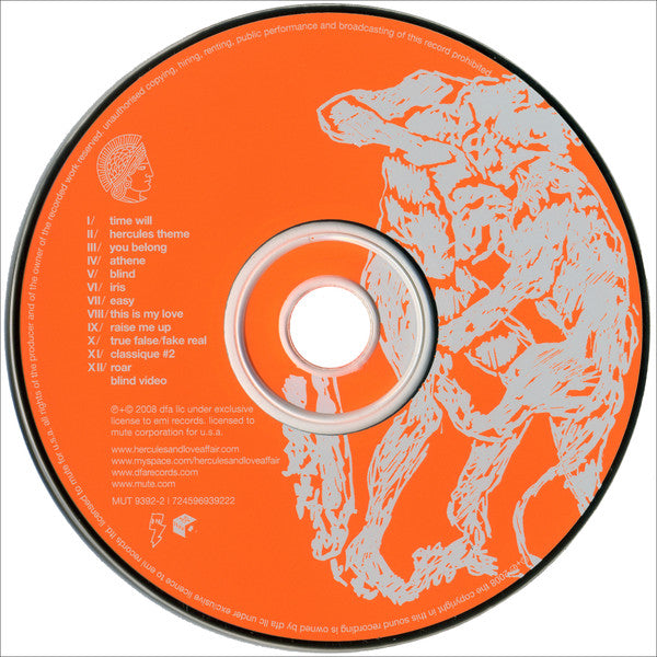 Hercules & Love Affair : Hercules And Love Affair (CD, Album, Enh)