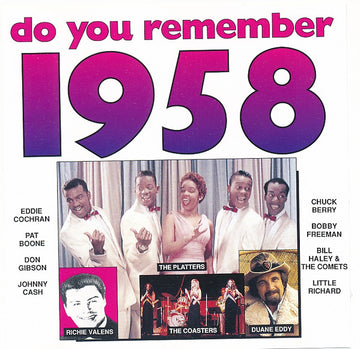 Various : Do You Remember 1958 (CD, Comp)