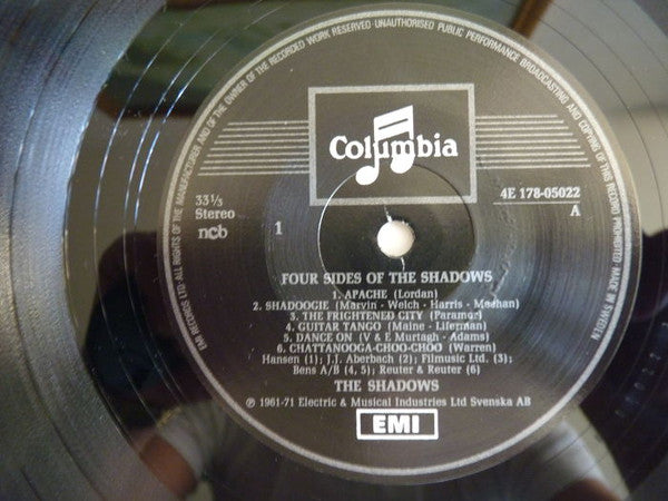 The Shadows : Four Sides Of The Shadows (2xLP, Comp)
