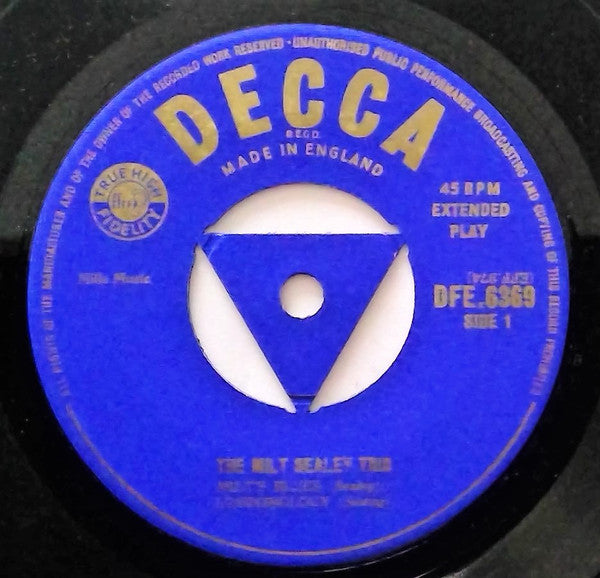 The Milt Sealey Trio : Untitled (7")