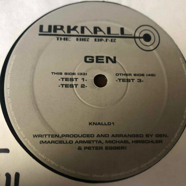 Gen (2) : Test (12")