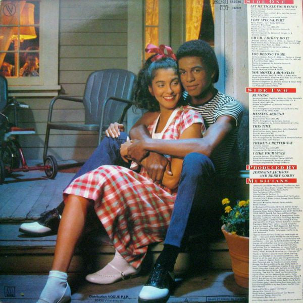 Jermaine Jackson : Let Me Tickle Your Fancy (LP, Album)