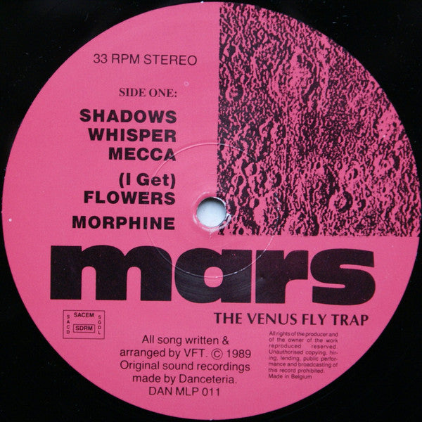 Venus Fly Trap : Mars (LP, MiniAlbum)