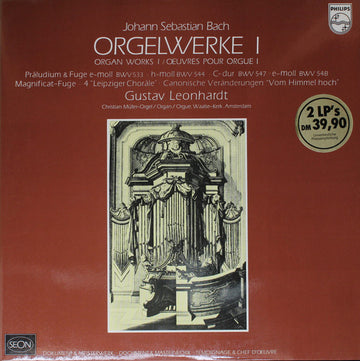 Gustav Leonhardt : orgelwerke I (2xLP, Comp)