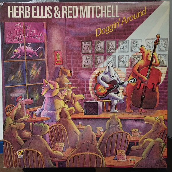 Herb Ellis, Red Mitchell : Doggin' Around (LP, Album)