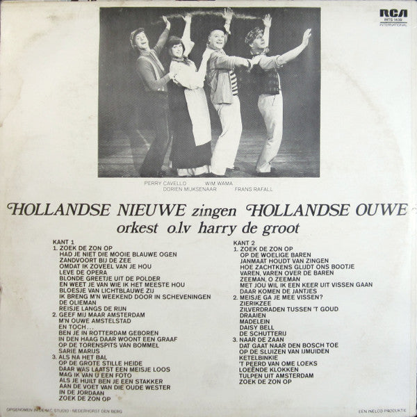 Harry de Groot : Hollandse Nieuwe Zingen Hollandse Ouwe (LP, Album)