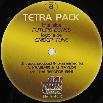 Tetra Pack : Future Bones / Snider Tune (12")