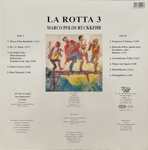 La Rotta : La Rotta 3 - Marco Polos Rückkehr (LP)