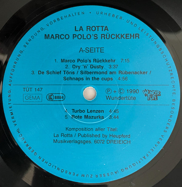 La Rotta : La Rotta 3 - Marco Polos Rückkehr (LP)