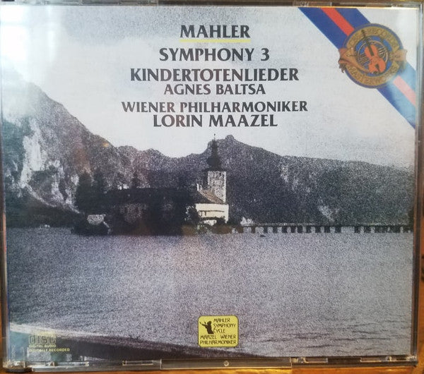Gustav Mahler - Agnes Baltsa, Wiener Philharmoniker, Lorin Maazel : Symphony 3 / Kindertotenlieder (2xCD)