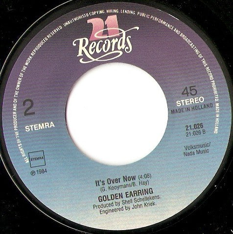 Golden Earring : N.E.W.S. (7", Single)