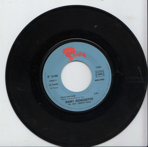Samy Benedetto : On Devrait S'aimer Sans Rien Dire (7", Single)
