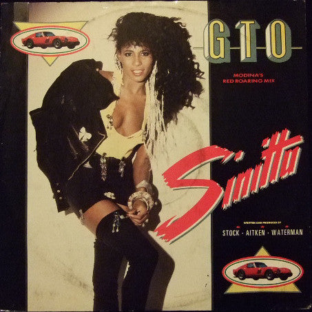 Sinitta : GTO (Modina's Red Roaring Mix) (12", Single)