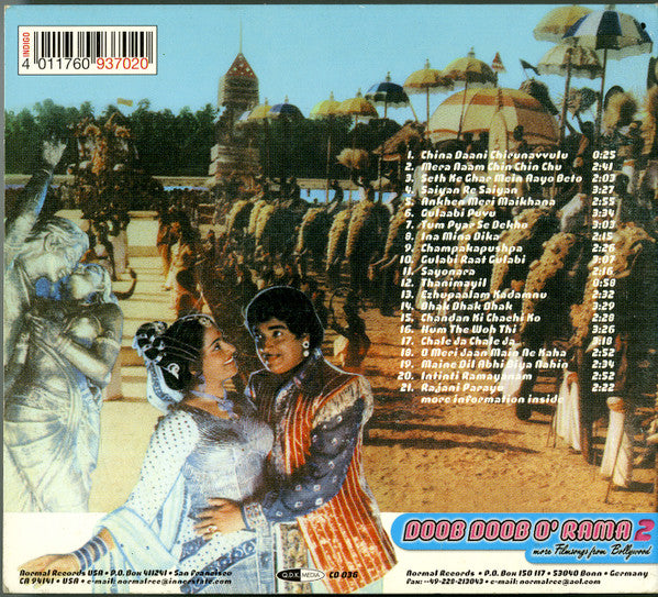 Various : Doob Doob O' Rama 2 (More Filmsongs From Bollywood) (CD, Comp)