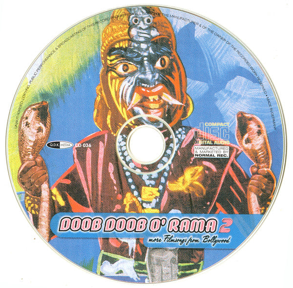 Various : Doob Doob O' Rama 2 (More Filmsongs From Bollywood) (CD, Comp)