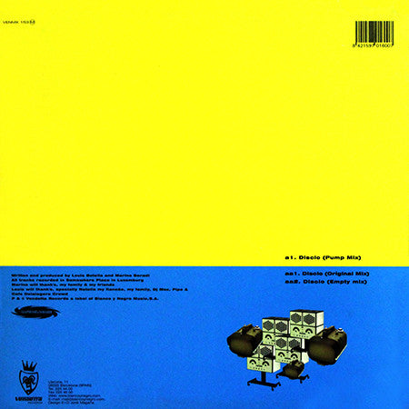 Botella & Berardi : Disclo (12", Maxi)