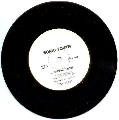 Sonic Youth : Burning Spear (7", Single, Promo)
