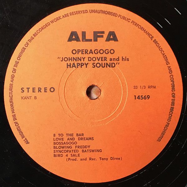 Johnny Dover : Operagogo (LP, Album)