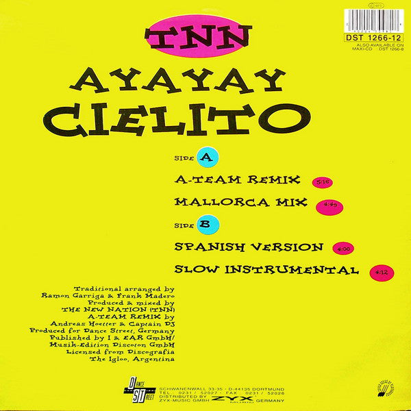 TNN : AyAyAy Cielito (12")