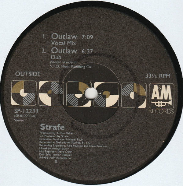 Strafe : Outlaw (12")