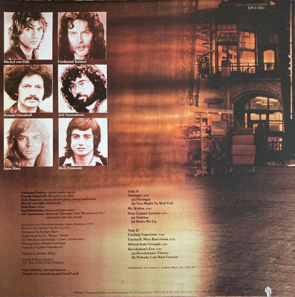 Alquin : Nobody Can Wait Forever (LP, Album)