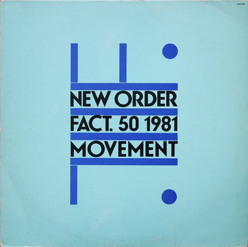 New Order : Movement (LP, Album, RE)