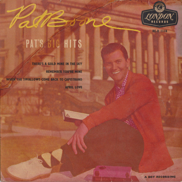 Pat Boone : Pat's Big Hits (7", EP)