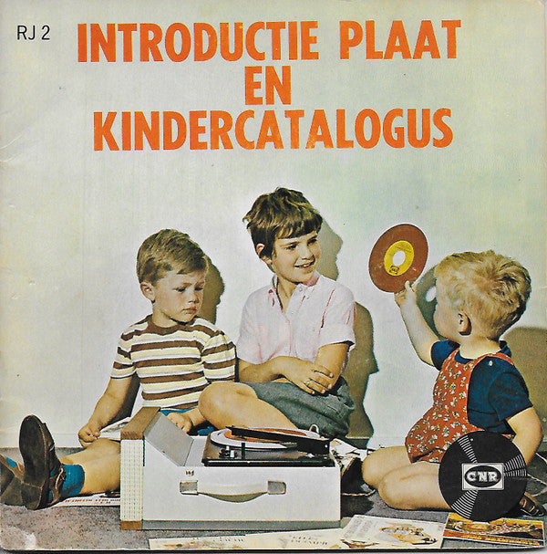 Kinderkoor Jacob Hamel : Introductie Plaat En Kindercatalogus (7", EP, Red)