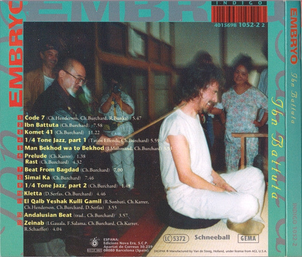 Embryo (3) : Ibn Battuta (CD, Album, Dig)