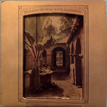Jackson Browne : For Everyman (LP, Album, RP, Pit)