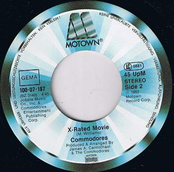 Commodores : Why You Wanna Try Me (7", Single)