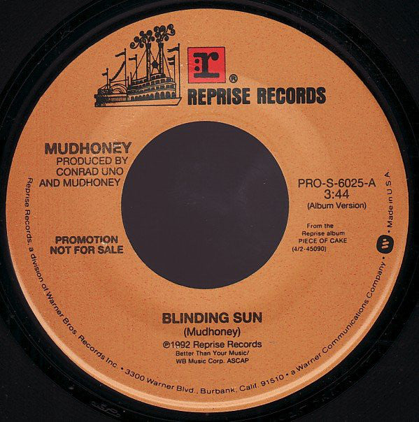 Mudhoney : Blinding Sun (7", Promo)