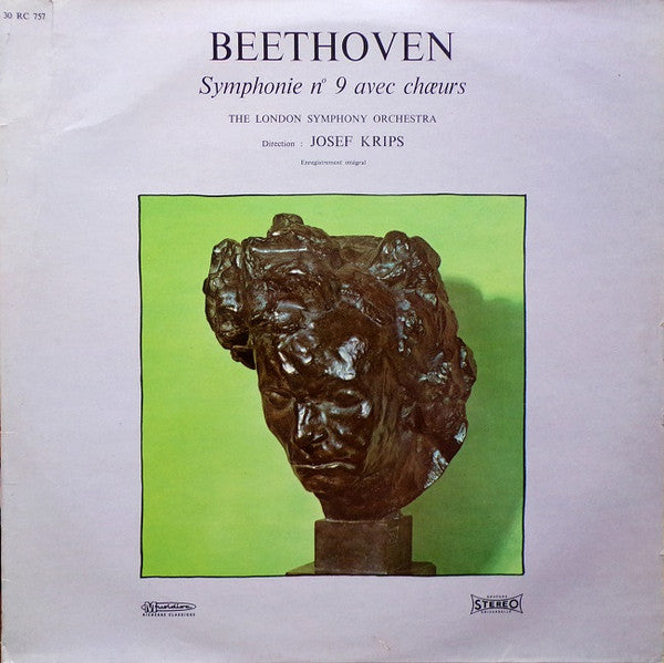 Ludwig van Beethoven – London Symphony Orchestra, Josef Krips : Symphonie N° 9 Avec Choeurs (LP)