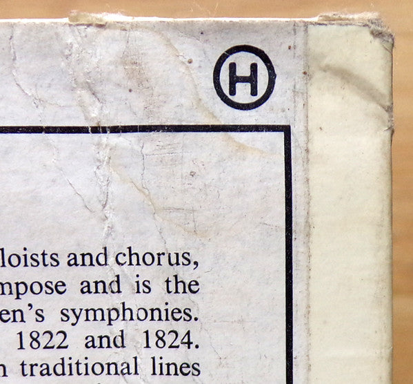 Ludwig van Beethoven – London Symphony Orchestra, Josef Krips : Symphonie N° 9 Avec Choeurs (LP)