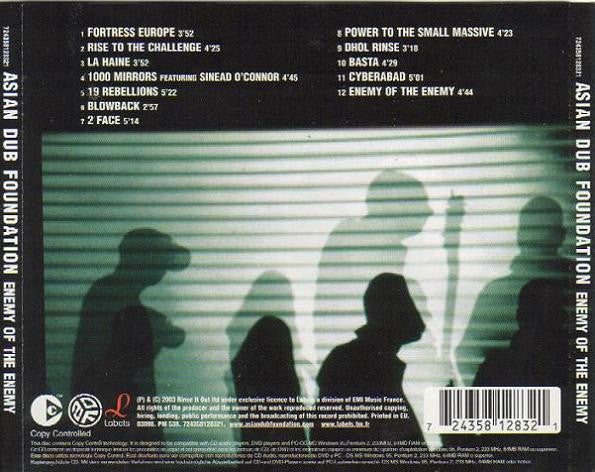 Asian Dub Foundation : Enemy Of The Enemy (CD, Album, Copy Prot., Enh)