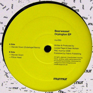 Bearweasel : Orpington EP (12", EP)