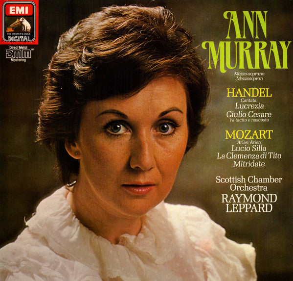 Ann Murray, Scottish Chamber Orchestra, Raymond Leppard - Georg Friedrich Händel / Wolfgang Amadeus Mozart : Arias / Arien (LP, DMM)