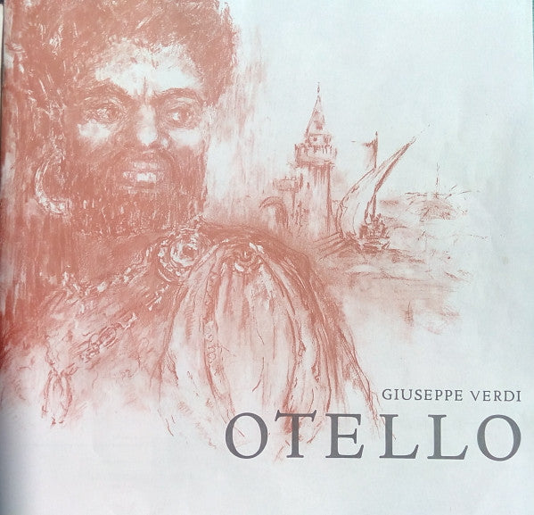 Giuseppe Verdi - Mario del Monaco, Renata Tebaldi, Aldo Protti, Wiener Philharmoniker ; Herbert von Karajan : Othello (3xLP, RP + Box)