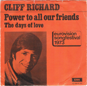 Cliff Richard : Power To All Our Friends (7", Single, Ora)