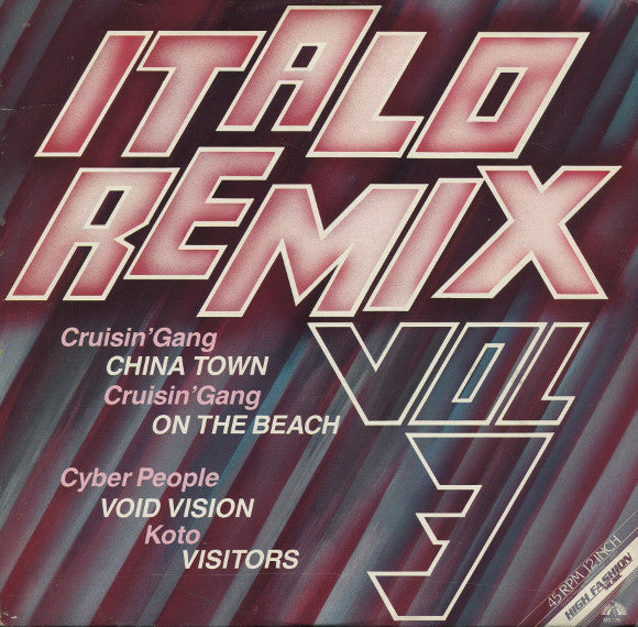 Various : Italo Remix Vol. 3 (12", Mixed)