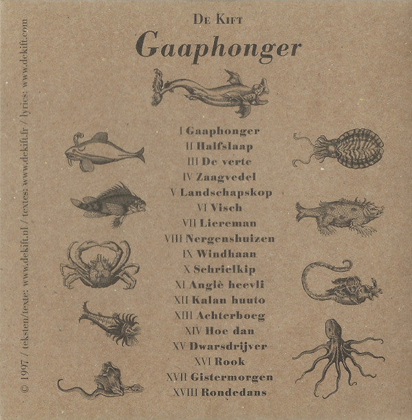 De Kift : Gaaphonger (CD, Album, RE, Vel)
