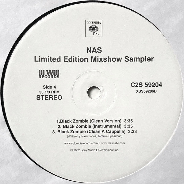 Nas : The Lost Tapes - Limited Edition Mixshow Sampler (2x12")
