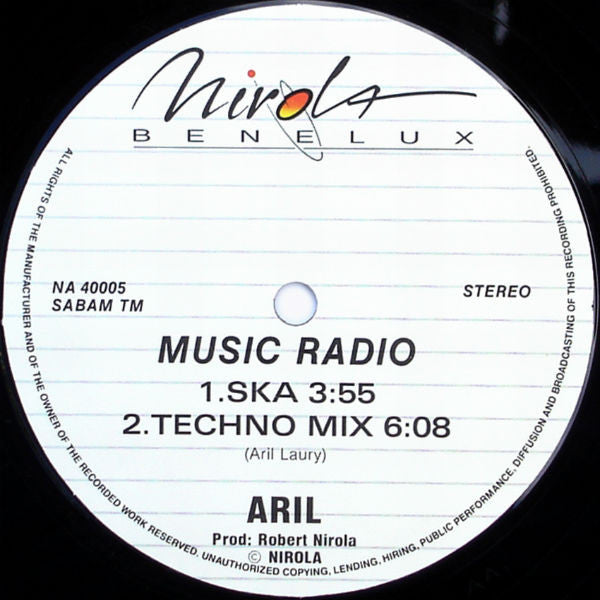 Aril : Music Radio (12")