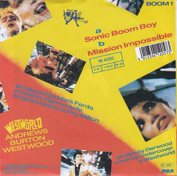 Westworld (2) : Sonic Boom Boy (7", Single)