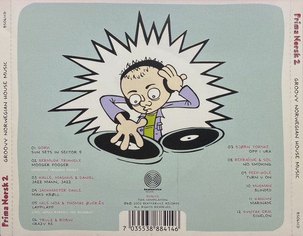 Nils Noa : Prima Norsk 2 (Groovy Norwegian House Music) (CD, Mixed)