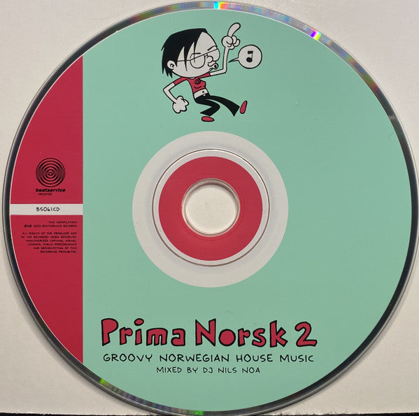 Nils Noa : Prima Norsk 2 (Groovy Norwegian House Music) (CD, Mixed)