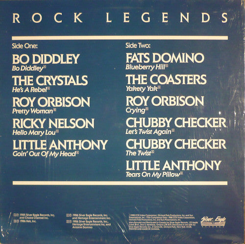 Various : Rock Legends (LP, Comp)
