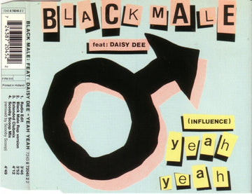 Black Male Featuring Daisy Dee : Yeah Yeah (Influence) (CD, Maxi)