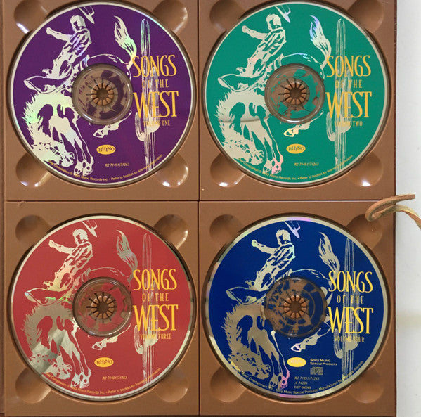 Various : Songs Of The West (4xCD, Comp, Dlx, S/Edition)