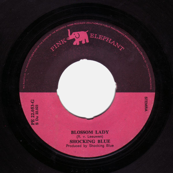 Shocking Blue : Blossom Lady (7", Single, Pin)